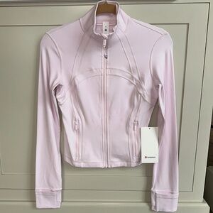 LULULEMON Define Cropped Jacket Nulu Blissful Pink Women's Size 6 NEW